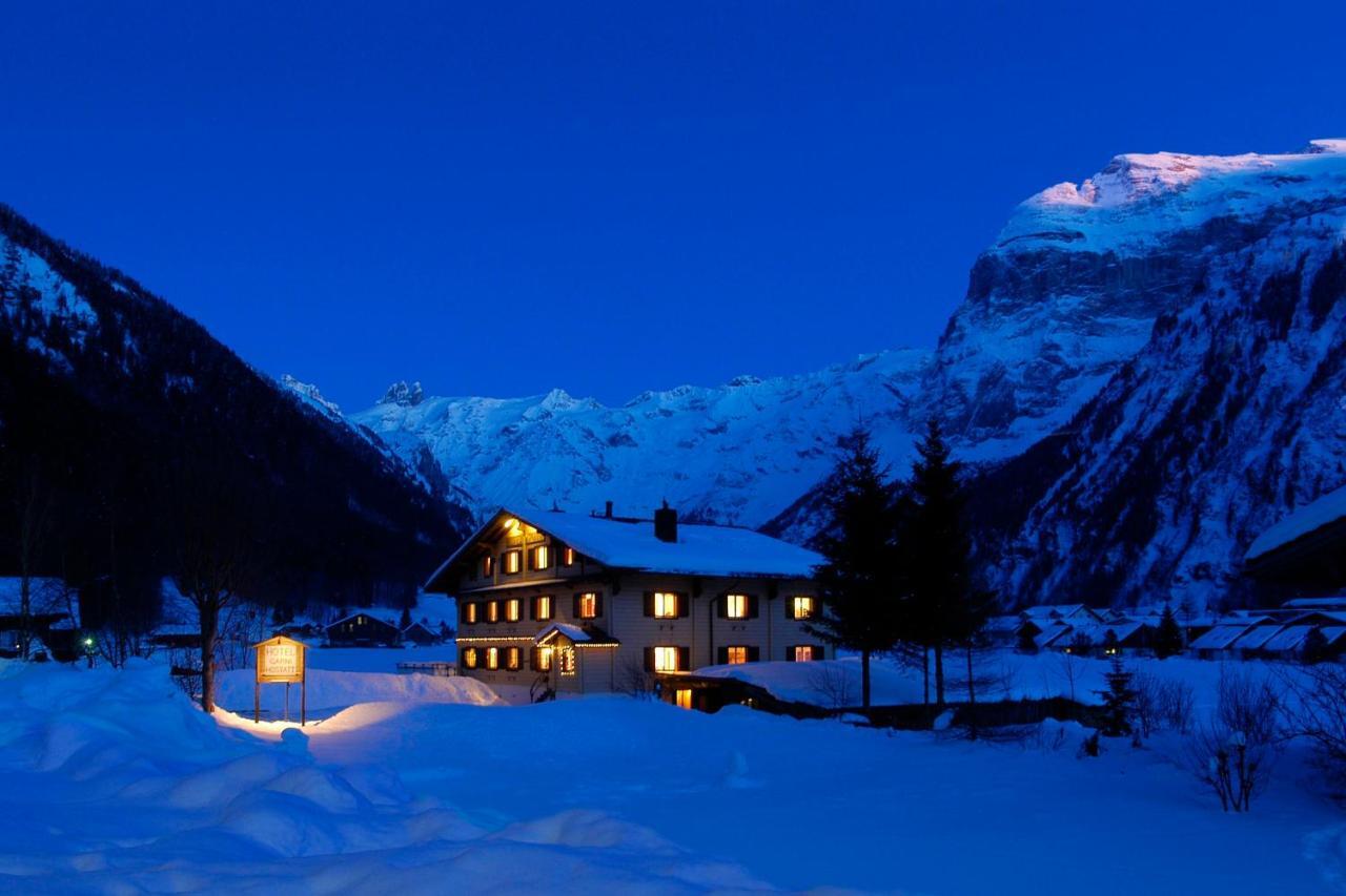 Hotel Garni Hostatt Engelberg Exterior foto